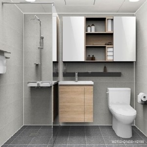 [대림바스] 화장실 리모델링 패키지 욕실 타일 교체설치 리브레에쉬 A타입 (플렉스장)시공비포함