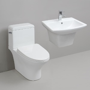 [대림바스] 화장실 투피스 양변기 욕실 세면기 PC9023 PL1020 (서울,경기,인천 무료설치)